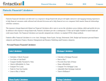Tablet Screenshot of fintactix.net